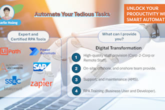 automate any processes using uipath, power automate and other rpa tools
