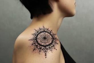 basic dotwork tattoo design for you