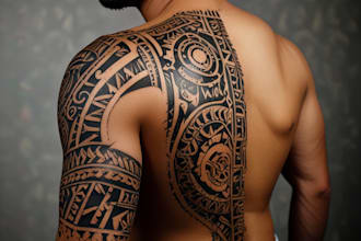 design your polynesian tribal tattoo