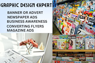 design magazin ads newspaper ads flyer design print ads design banner advert