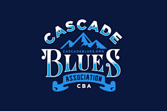 design attract blues music lovers logo