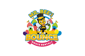 design bounce house rental company logo