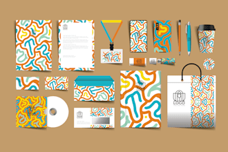 design a professional stationery and cards