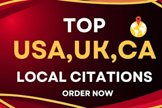 do USA ,UK and canada local citations