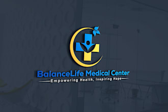design logo for medical, healthcare, home care, wellness, dental, counselling