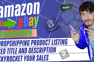 do amazon to ebay dropshipping top listings