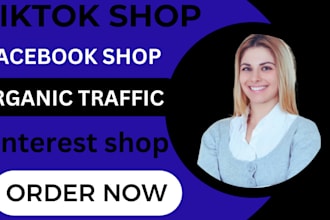 boost and setup tiktok shop fakebook ads shopify marketing pinterest marketing