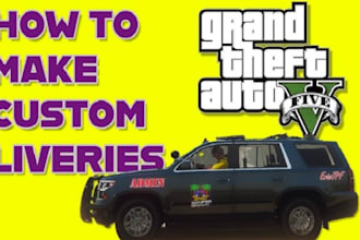make custom fivem clothes, car, guns, qbcore, shoes, pantes, fivem trailer