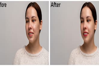 do any photo editing and high end skin retouching in photoshop