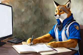 draw furry and cute art for you