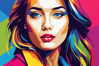 draw an awesome wpap pop art