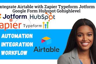 integrate airtable with zapier typeform jotform google form hubspot ghl