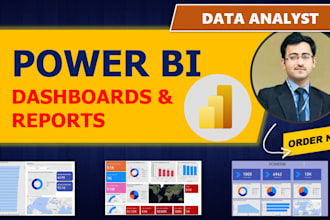 be your power bi expert for data visualization and analysis