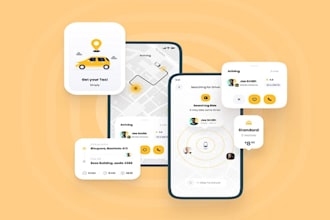 develop taxi booking app taxi app uber clone app ridershare app
