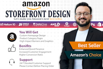 create a high impact amazon storefront design that elevates your brand