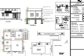 d0 full architectural and mep permit drawings for your building