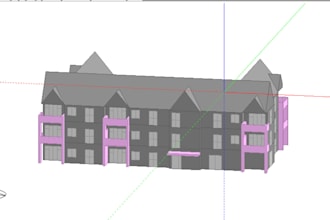 do modeling building using designbuilder
