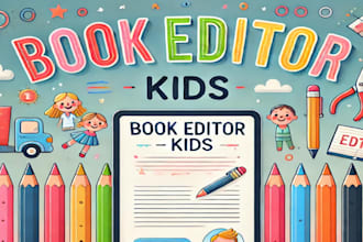 be editing your childrens book
