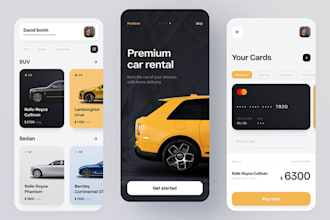 build car rental app, fleet management app and car rental website