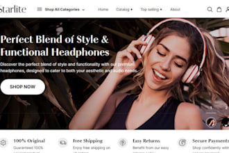 create shopify store,build dropshipping website, amazon fba front store design,