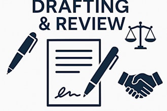 draft, review and negotiate custom contracts and agreements