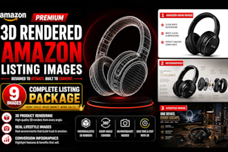 create premium amazon listing images and product photos that drive conversions