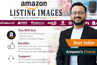 create premium amazon listing images and product photos that drive conversions