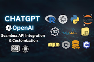 integrate chatgpt, llama, deepseek or custom advance ai solutions