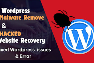 do wordpress malware remove hacked website recovery and fixed error issue