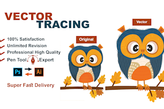 do vector tracing logo or image in adobe illustrator