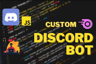 create a customized unique professional discord bot for you