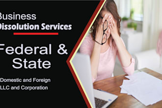 help you dissolve your business with state and irs