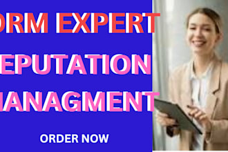 do online reputation management, ORM for your brand and reverse SEO