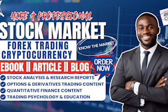 do stock market ebook or presentation slide, forex trading, equity research