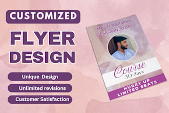 make professional business flyer and real estate flyer design