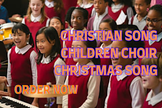 compose children choir song christmas song  jingle nursery rhymes