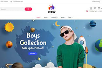 kids wear shopify store, kids clothing store, baby clothing, children wear store