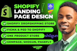 design shopify landing page figma xd to shopify with pagefy or gempages