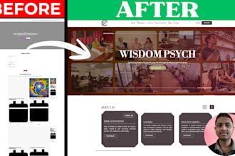 build, design or redesign elementor, rebuild wordpress elementor