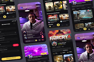 develop live screaming app, video streaming, social media app, steaming website