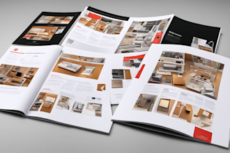 design your brand brochure, booklet, lookbook, product catalog