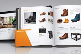 design a professional company profile, catalog and booklet