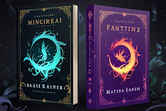design fantasy book cover design for you