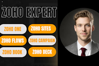 setup zoho one zoho website zoho campaign zoho sales funnel zoho flows zoho crm
