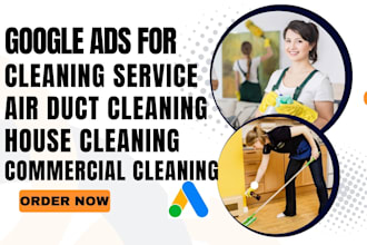 do google ads to generate cleaning leads commercial cleaning leads air duct lead