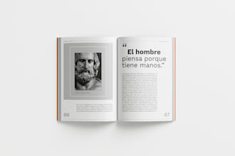 design and layout a book publication