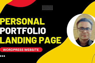 design professional elegant wordpress websites for corporate and portfolio