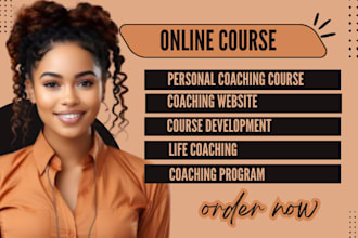 develop life coaching course personal coaching plan website manual and video