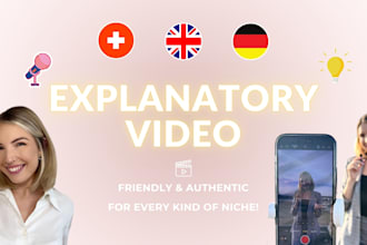 do a professional explanatory video