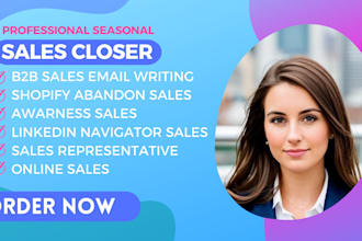 be seasonal sales closer and representative for christmas and new year sales
